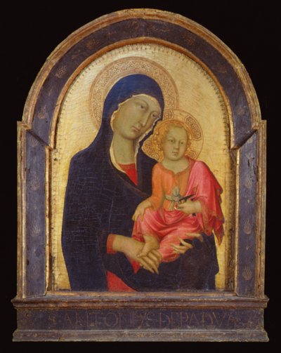 La Virgen María y el Niño, c.1325-30 de Simone Martini